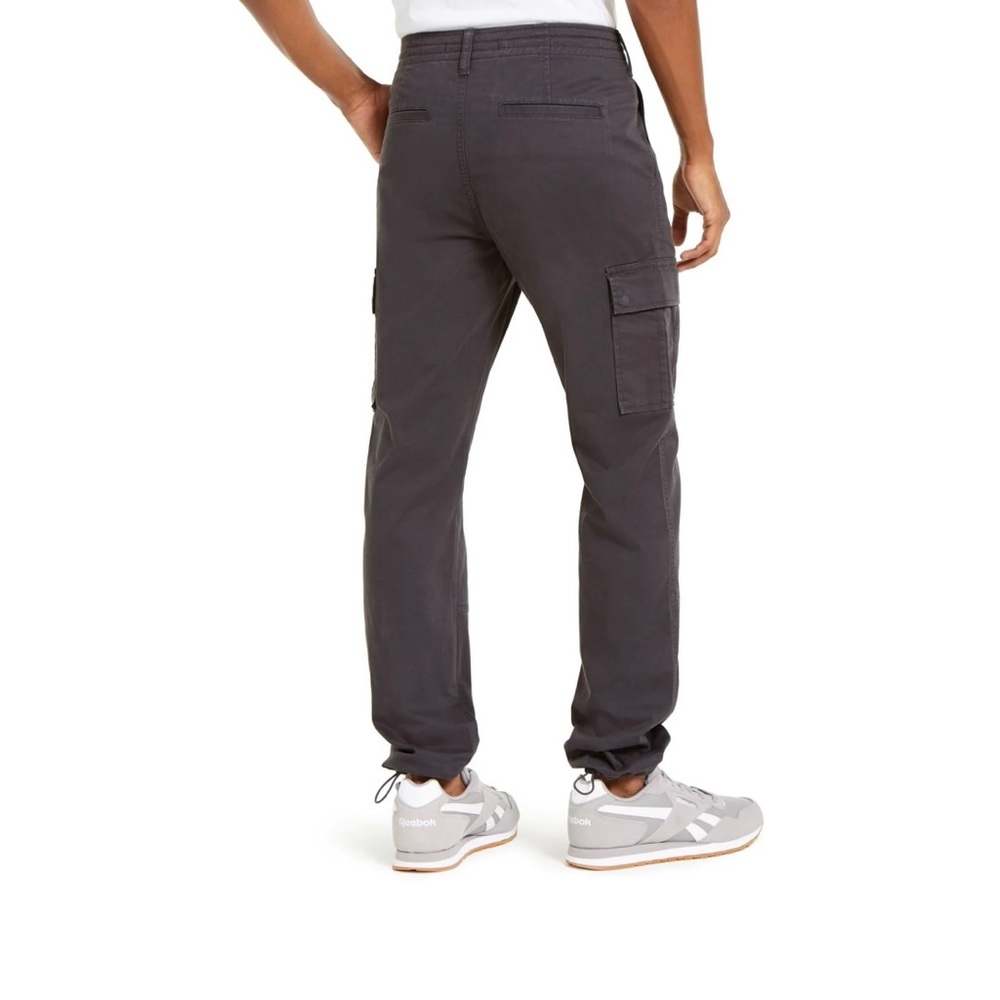 Sun + Stone Men’s Straight Leg Pants - Jogger - Dark Lead 30” x 30” - Picture 2 of 16